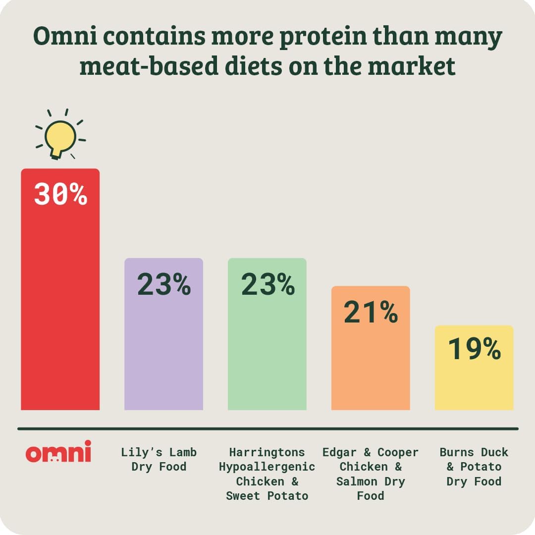 Omni Treats Probiotics for Dogs - Dog Treat for Gut Health and Stool Consistency with Chicory Root - Plant Based, Vet Formulated for Puppy and Adult, Suitable from 8 Weeks, Hypoallergenic, 70g-5