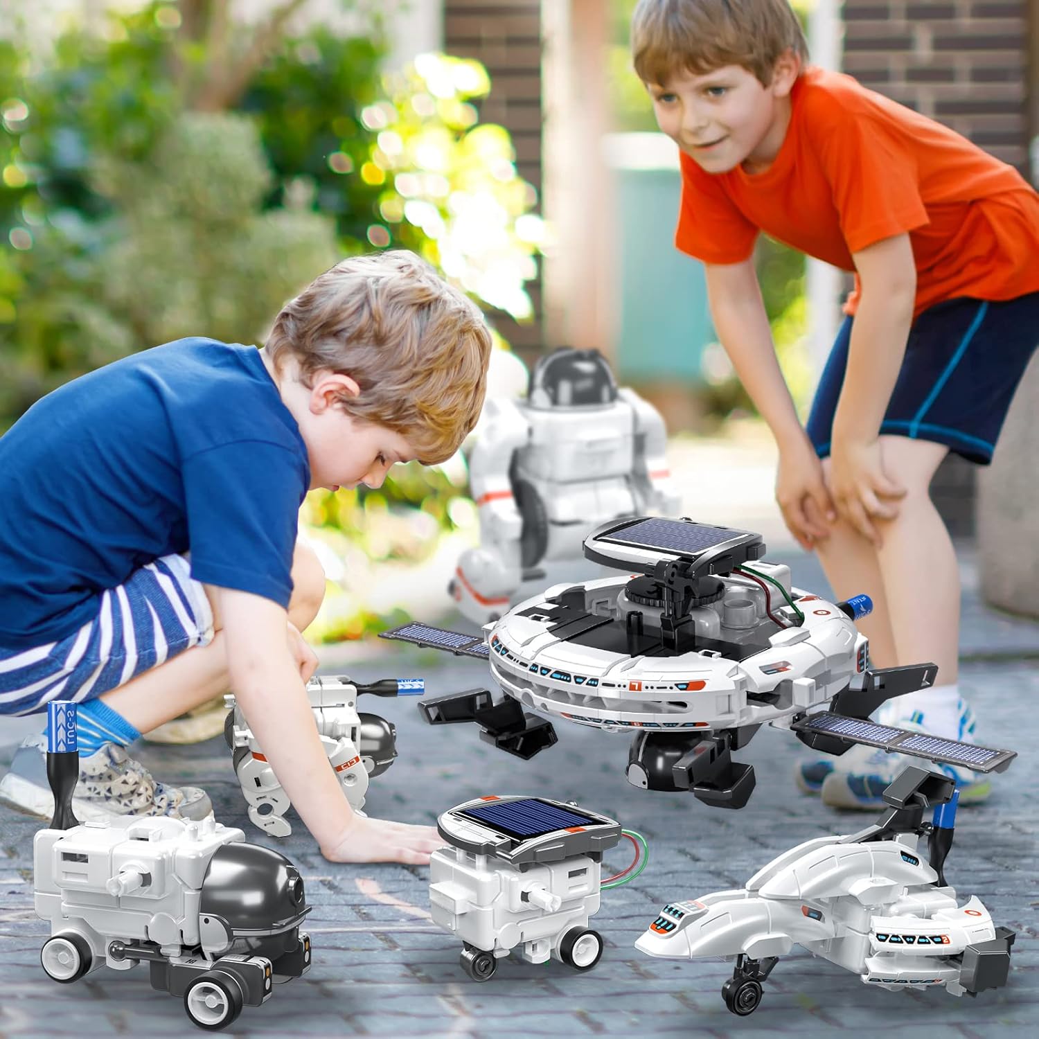 STEM Projects for Kids Ages 8-12, Science Kits for Boys 8-14, 6-in-1 Solar Robot Space Toys Building Science Kits Gifts for 7 8 9 10 11 12 13 Year Old Boys Girls Teen-3