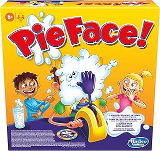 Hasbro Gaming Pie Face Whipped Cream Family Board Game - English Version