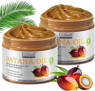 Raw Batana Oil for Hair Growth and Repair -100% Pure, Unrefined Oil from Honduran Rainforests Prevent Hair Loss and Enhances Hair Thickness in Men & Women