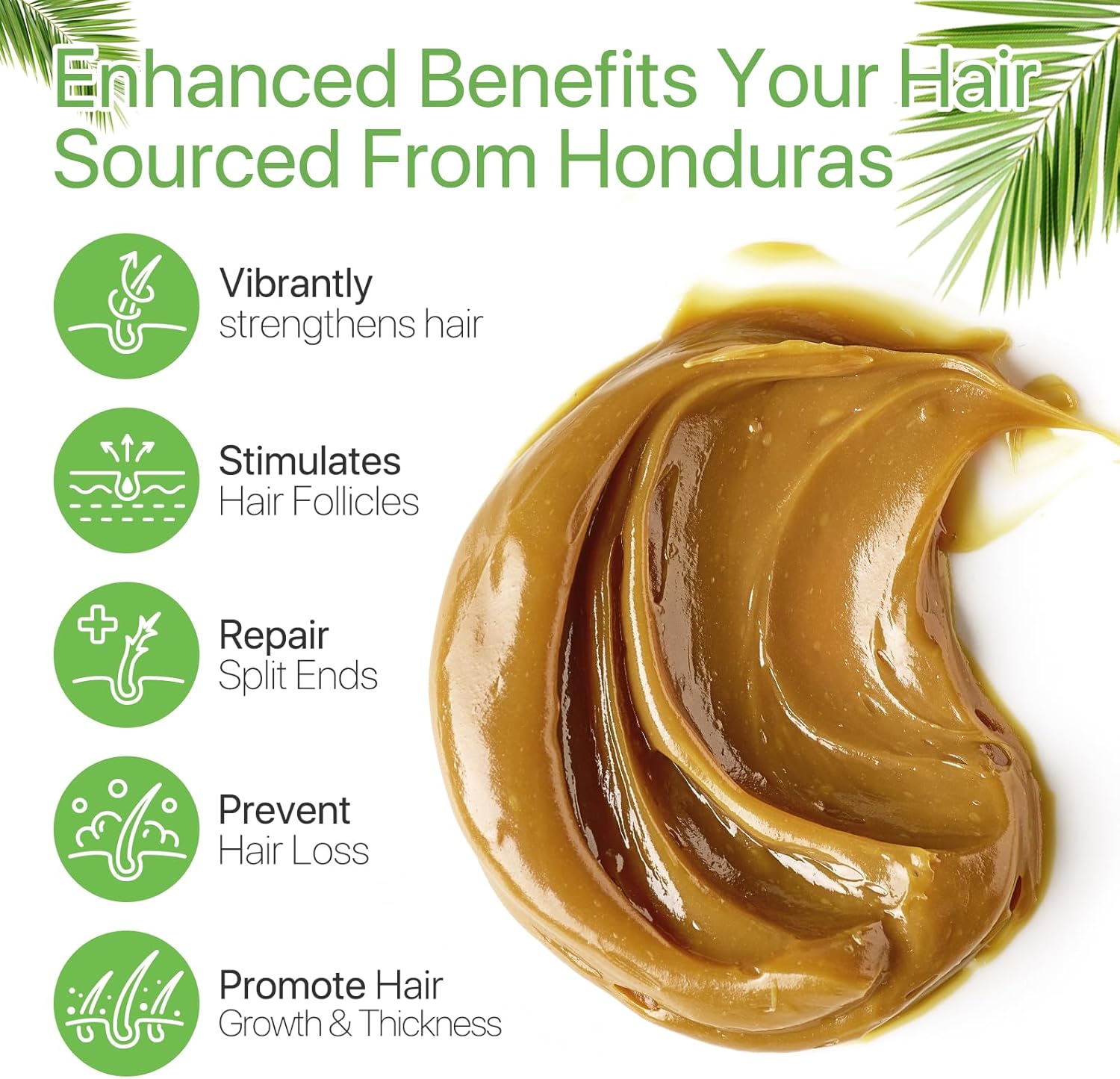 Raw Batana Oil for Hair Growth and Repair -100% Pure, Unrefined Oil from Honduran Rainforests Prevent Hair Loss and Enhances Hair Thickness in Men & Women-2