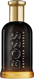 BOSS Bottled Absolu Parfum Intense, Men's Perfume, Woody and Leathery Aroma, Highly Concentrated Fragrance