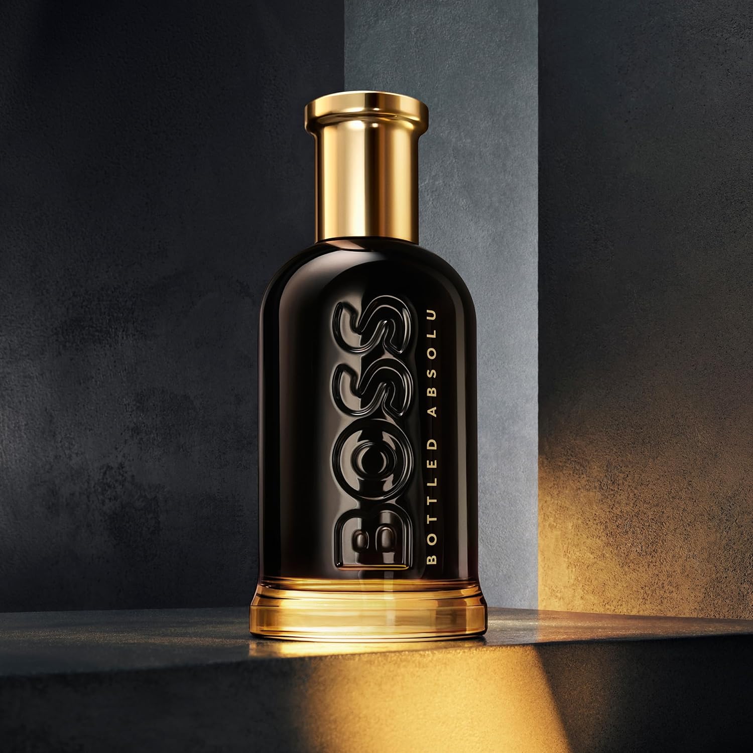 BOSS Bottled Absolu Parfum Intense, Men's Perfume, Woody and Leathery Aroma, Highly Concentrated Fragrance-2