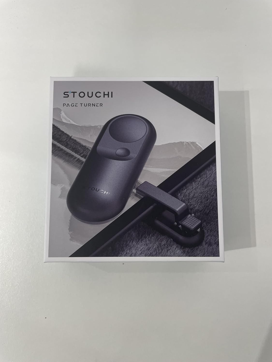 Stouchi Remote Control Page Turner for Kindle Paperwhite Colorsoft Oasis Scribe Kobo eReaders 2 in 1 Magnetic Kindle Clicker Lightweight for Kindle iPad Tablet with Wrist Strap Storage Bag-Black-7