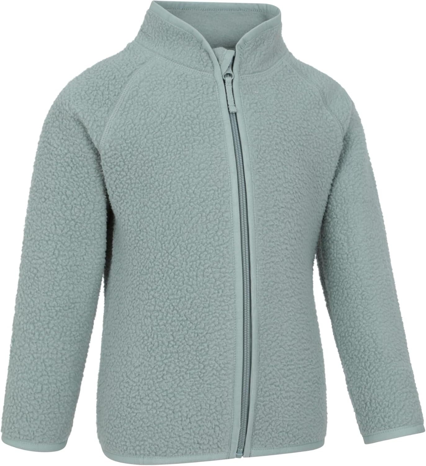 Mountain Warehouse Fern Kids Borg Raglan Fleece Jacket-2