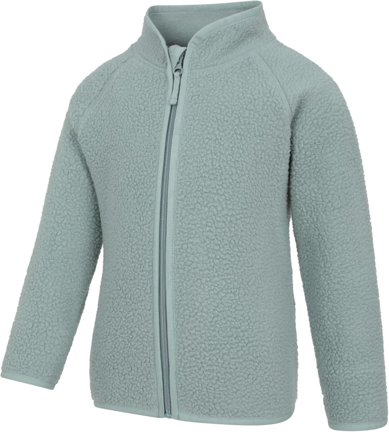 Mountain Warehouse Fern Kids Borg Raglan Fleece Jacket-4