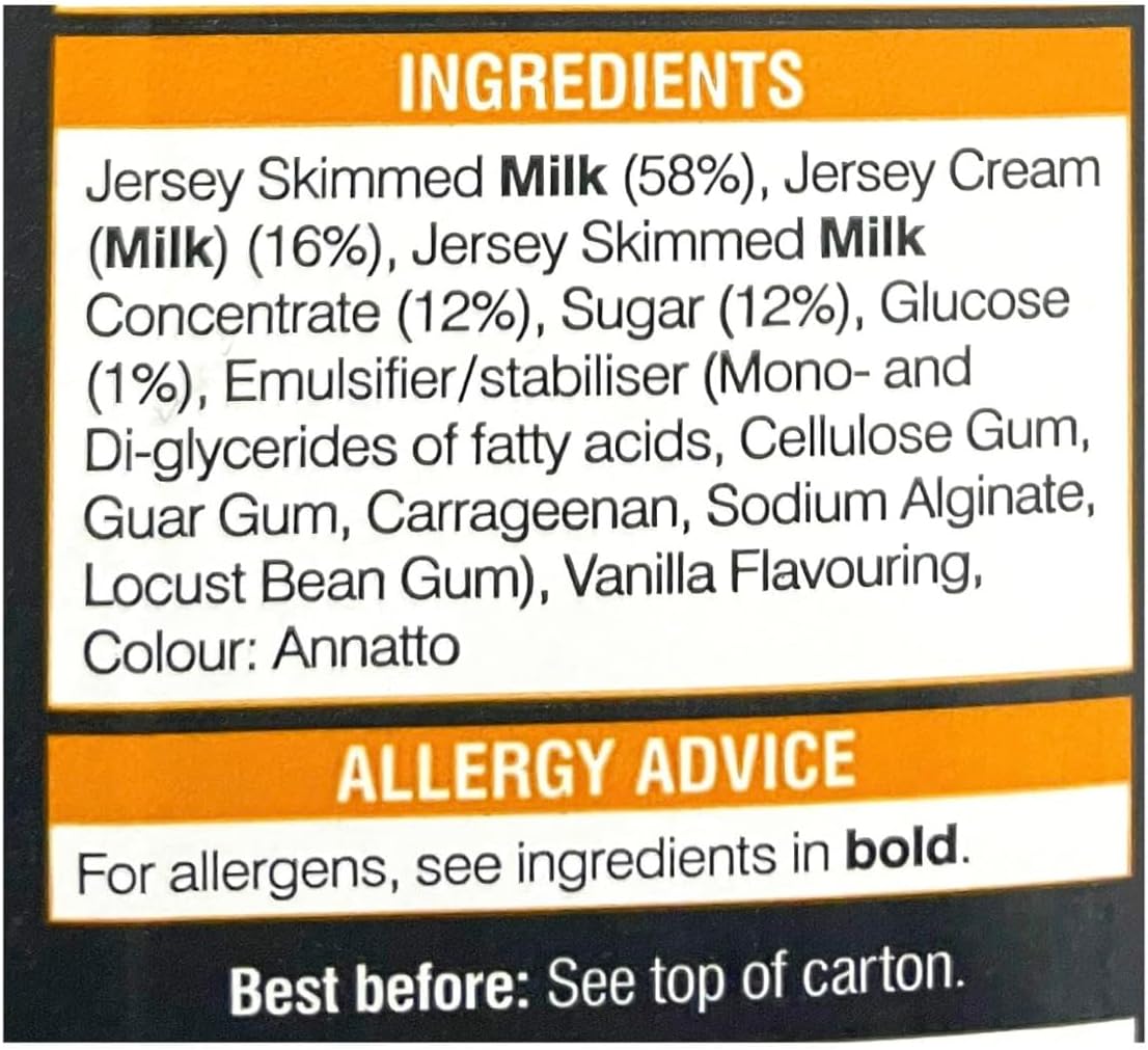 Ice Cream Mix - Soft Serve - Premium Jersey Gold Luxury Ice Cream Mix - 3 Packs of 1L Boxes - Compartible With Ninja Creami - Superior Creamier Taste - Great For Home or Commercial Use - 3 x 1L Total-2