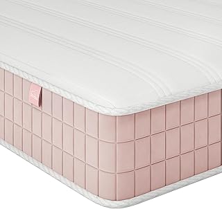 wowttrelax King Pocket Spring Hybrid 10 Inch Mattress, Cooling Motion Isolation & Pressure Relief, Mattress in A Box