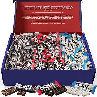 Hershey's Deluxe Chocolate Snack Assortment Box - 600g | Variety Pack of Classic Treats"