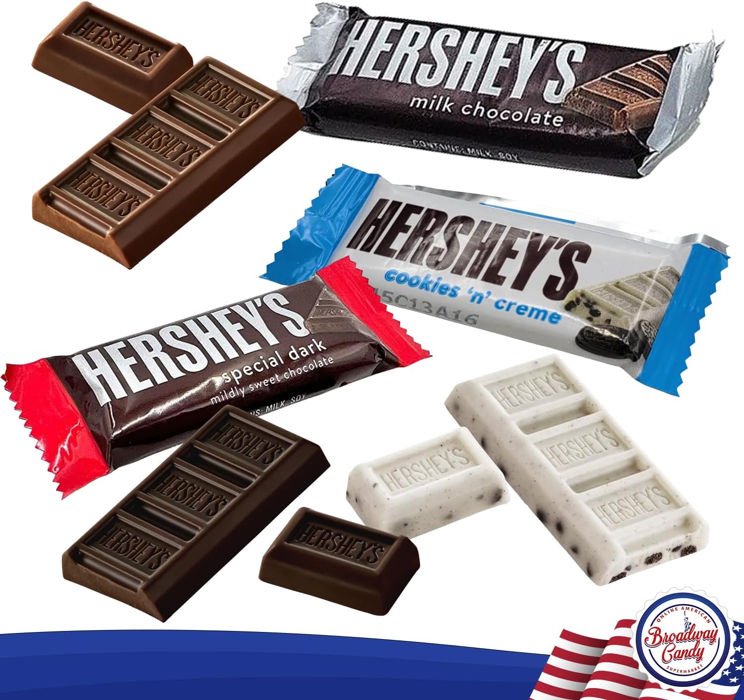 Hershey's Deluxe Chocolate Snack Assortment Box - 600g | Variety Pack of Classic Treats"-4