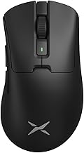 DeLUX Ergonomic Wireless Gaming Mouse M900, 63g Lightweight, With Charging Dock, PAW3311 Sensor 12K DPI, 1000Hz Polling Rate, Rechargeable, Dual Mode (Black)