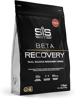 Science in Sport BETA Recovery Dual Source Recovery Drink | Chocolate Protein Powder - Advanced Carbohydrate & Whey Protein Blend for Post-Endurance Exercise | 30g Protein per Serving, 1.5kg