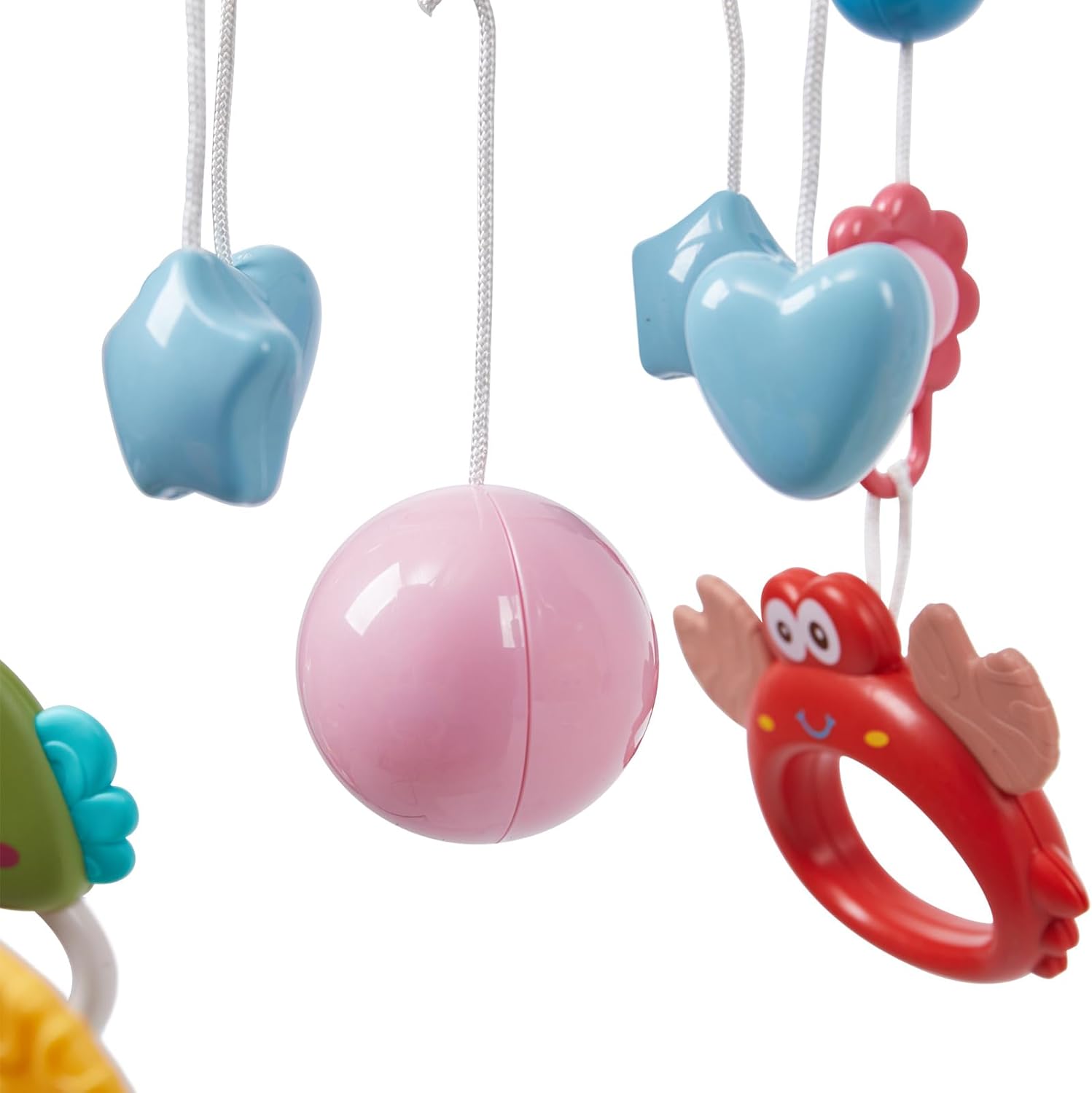 Warmiehomy Cot Mobiles for Babies Crib Musical Mobile Bed Bell Pendant for Boys Girls Baby Cot Hanging Rotating Rattle Toys for Babies 0-6 Months with Star Projection and Timing Function-6