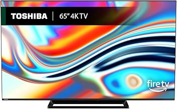 Toshiba UF3F 65 Inch Fire 4K HDR TV, TRU Picture Engine, HDR10, Dolby Vision & Atmos, Sound by Onkyo, DTS Virtual X, Alexa Voice Remote