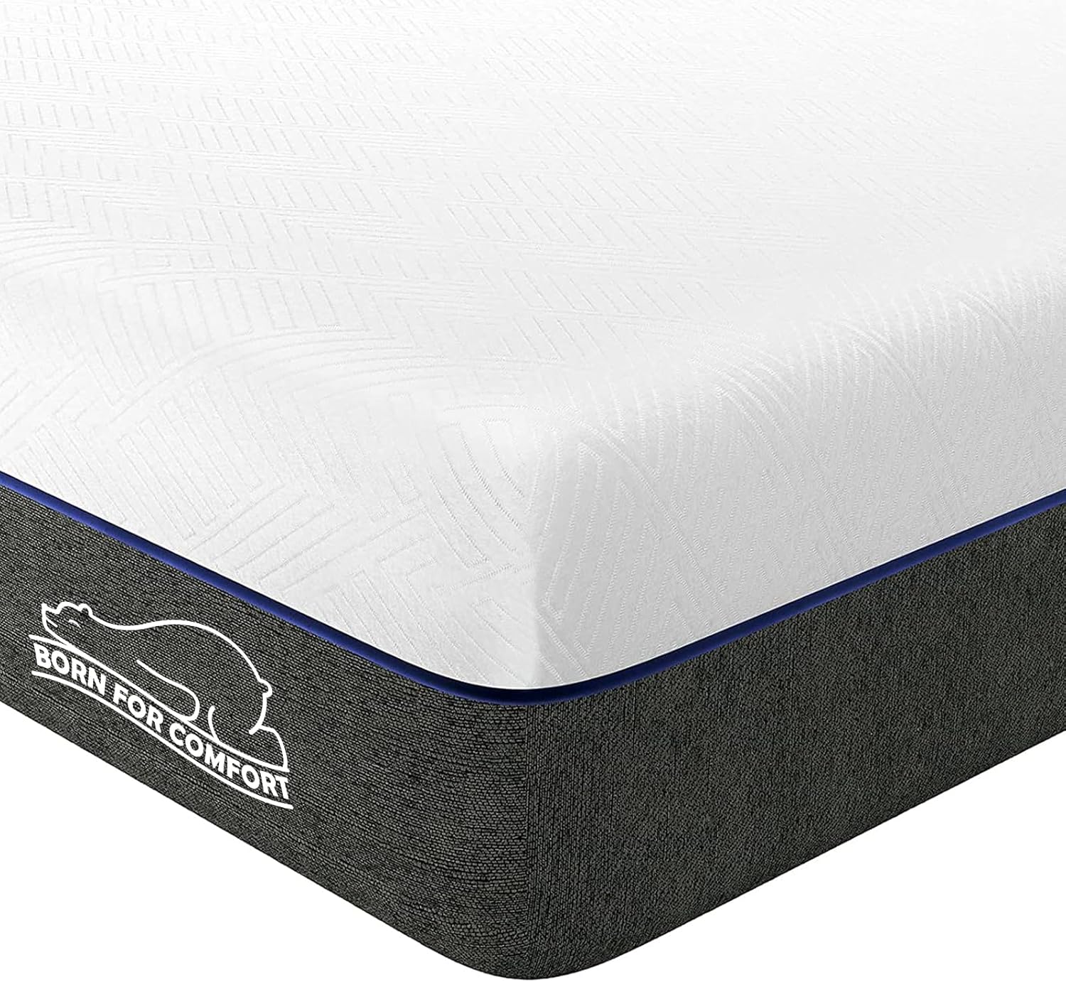 wowttrelax memory foam double mattresse 4ft6, 19.5 cm double bed mattress with Soft Fabric, 2 Layer for More Supportive and pain relief, bed mattress in a box, Medium Firm,135x190x19.5cm-0