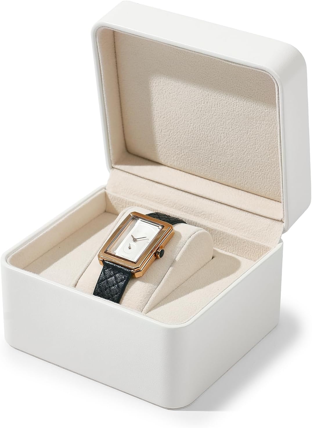 Oirlv Watch Box Watch Display Box Watch Gift Box Watch Storage Box Watch Organiser Box for Birthday Anniversaries-0