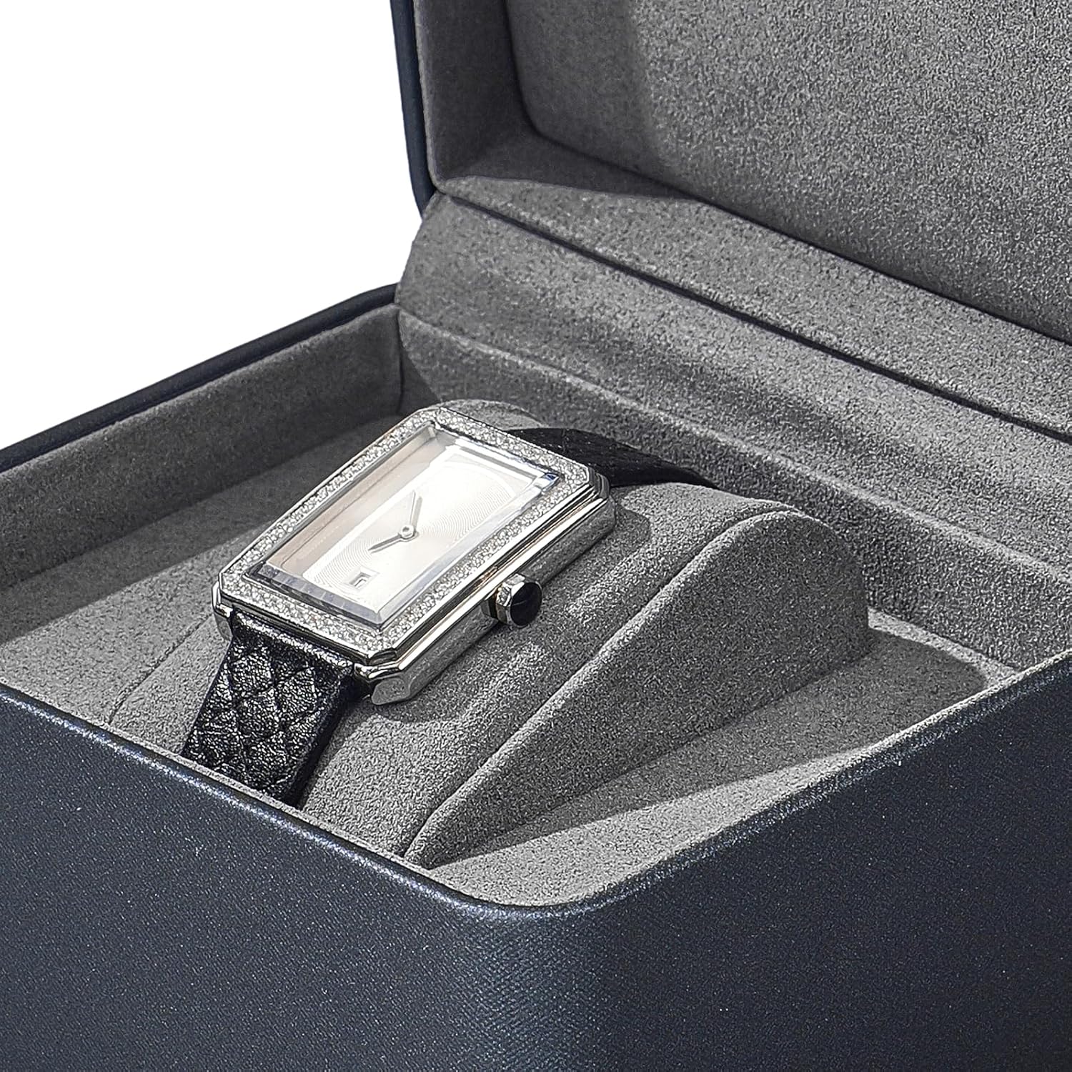 Oirlv Watch Storage Box Watch Organsier Box Watch Display Box Watch Gift Box Watch Box for Birthday Anniversaries-2