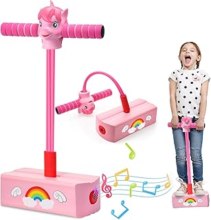 Toyzey Gifts for 3 4 5 6 7 8 9 10 Year Old Girls,POGO Stick for 3-12 Year Old Boys Toys Girls Toys Age 3-12 Toys for 3-12 Year Old Girls 3-12 Year Old Girl Gifts Pogo Jumper Girls Birthday Presents