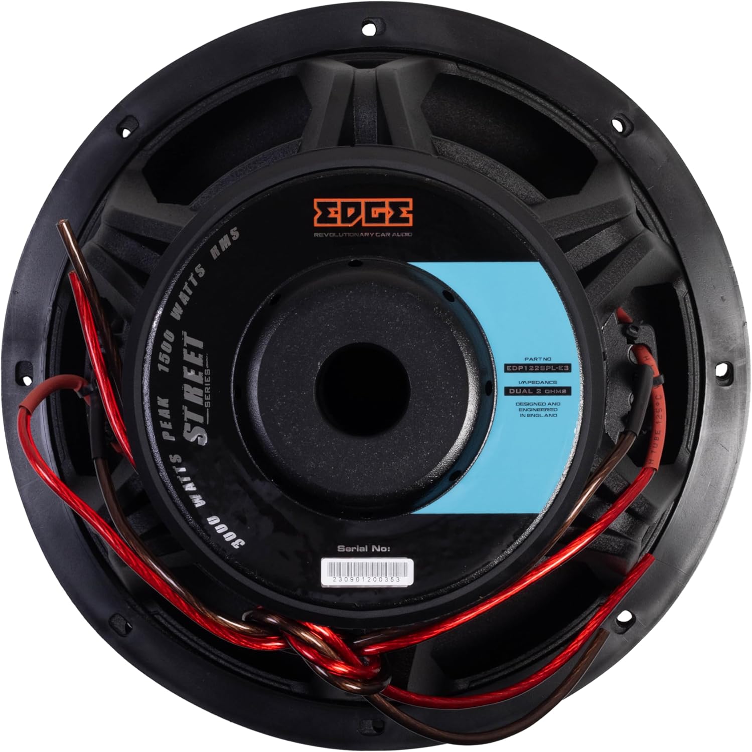 EDGE Audio 12" Competition Subwoofer - 4500 Watts Max-4