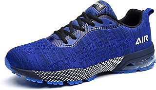 RomenSi Mens Air Running Trainers Walking Shoes Fashion Breathable Tennis Sports Trail Gym Athletic Casual Sneakers