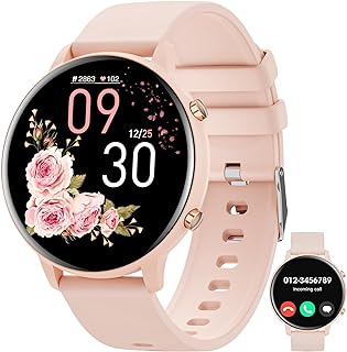 Hwagol Hwagol Smart Watch (Answer/Make Calls), 1.39" Fitness Tracker, Smartwatch Heart Rate/Sleep Monitor/Pedometer/Calories, 140+ Sports Modes, Waterproof Women's Men's Fitness Watch for Android iOS