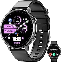 Hwagol Smart Watch (Answer/Make Calls), 1.39" Fitness Tracker, Smartwatch Heart Rate/Sleep Monitor/Pedometer/Calories, 140+ Sports Modes, Waterproof Women's Men's Fitness Watch for Android iOS