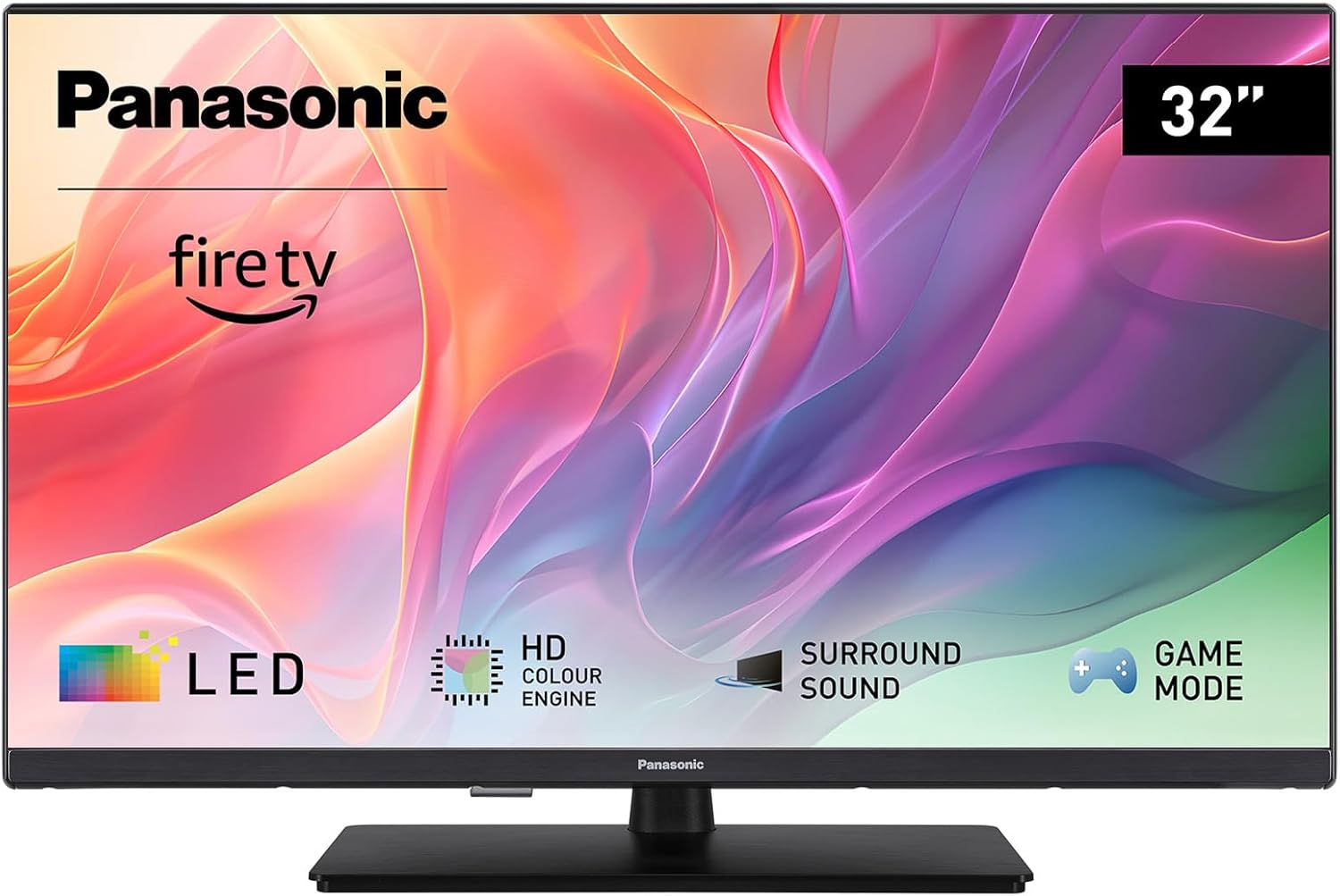 Panasonic TV-32S55AEY, S55 Series 32 inch Full HD LED Smart TV, 2024, Fire TV, HD Colour Engine, HDR, Alexa Voice Control, Media Player, For An Exceptional Visual Experience-0