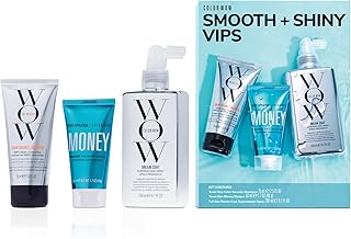 COLOR WOW Smooth + Shiny VIPs; Shampoo 75ml, Money Masque 75ml, Dream Coat 200ml