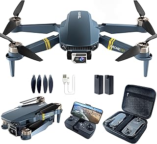 Brushless Super Endurance Foldable Quadcopter Drone for Beginners–40+ mins Flight Time,Wi-Fi Drone with 120°Wide-Angle 2K HD Camera, Brushless Motor, Follow me, F89-UK-240903-1