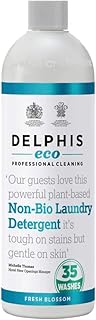 Delphis Eco Laundry Detergent Non Bio 700ml, Fresh Blossom Scent, Dermatologically Tested & Eco-Friendly, Plant-Based & Biodegradable