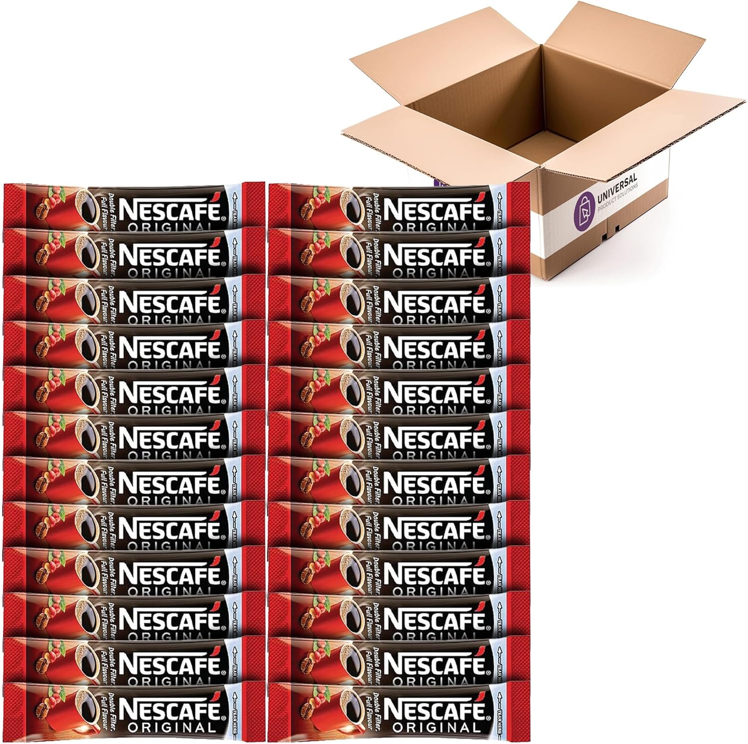 Nescaffay Original Instant Coffee Sticks, 1.2g, 50 Pack-0