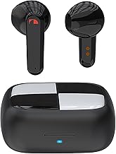 Nakamichi Clover True Wireless Stereo TWS Earbuds With Low Latency Bluetooth 5.3 Connection Fast Charging Touch Control Charging Case Black