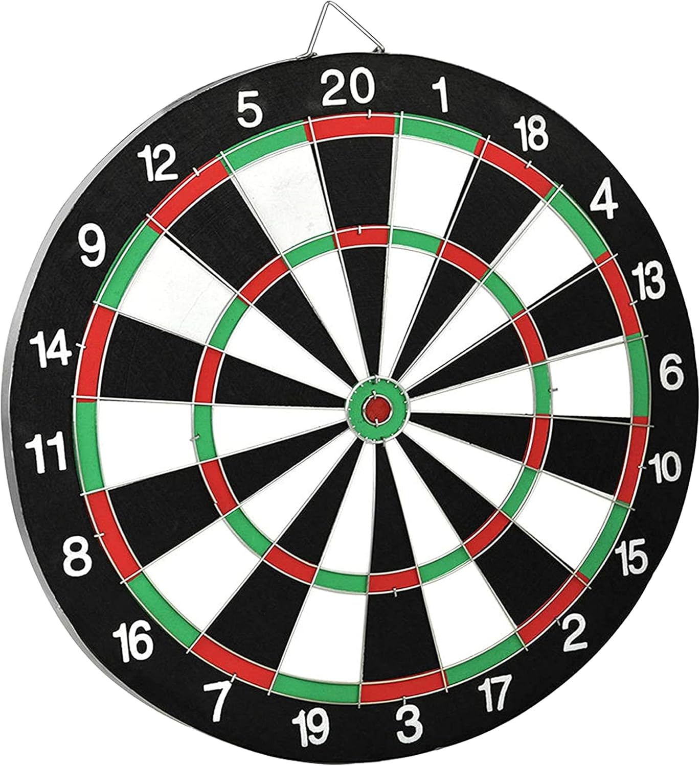 17" Dartboard with Darts For Adults Or Kids, Double Sided Dart Board, Adults Fun Family Dart Board Game-1