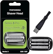 INBOLM 21B S3 Replacement Shaver Head Compatible with Braun Series 3 Shaving Head for Men Electric Foil Shaver Cordless Razor Head fit 21B 3000s 3010s 3040s 3050cc 300S 310S 320S 330S 340S 360S 380S