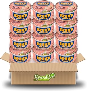 Rio Mare Tuna 80g | Italy’s favourite tuna | (12 Pack, Tuna in Olive Oil)