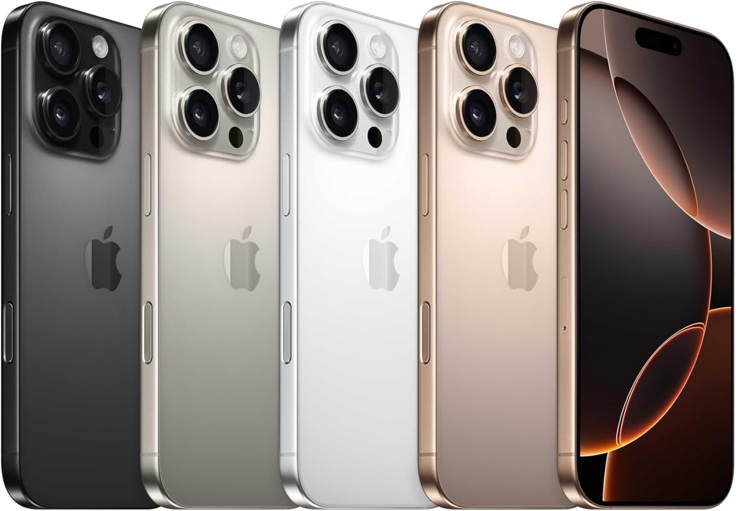 Apple iPhone 16 Pro 128 GB: 5G Mobile phone with Camera Control, 4K 120 fps Dolby Vision and a Huge Leap in Battery Life. Works with AirPods; Desert Titanium-3