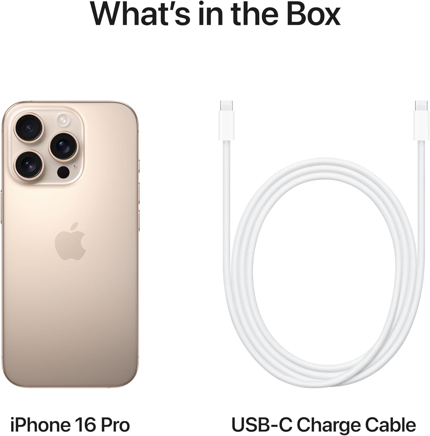 Apple iPhone 16 Pro 128 GB: 5G Mobile phone with Camera Control, 4K 120 fps Dolby Vision and a Huge Leap in Battery Life. Works with AirPods; Desert Titanium-5