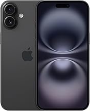 Apple iPhone 16 Plus 128 GB: 5G Mobile phone with Apple Intelligence, Camera Control, A18 Chip and a Big Boost in Battery Life. Works with AirPods; Black