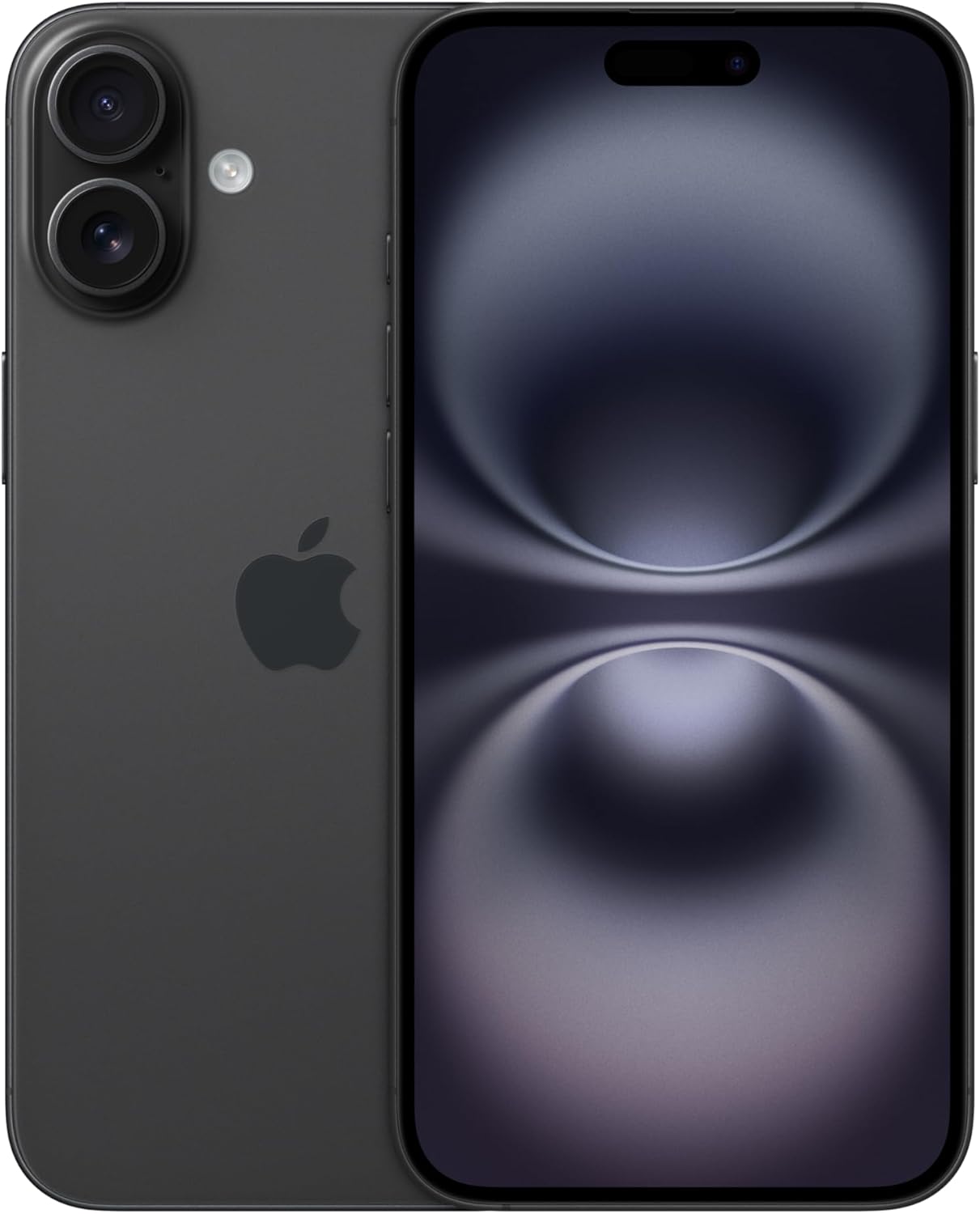 Apple iPhone 16 Plus 128 GB: 5G Mobile phone with Apple Intelligence, Camera Control, A18 Chip and a Big Boost in Battery Life. Works with AirPods; Black-0