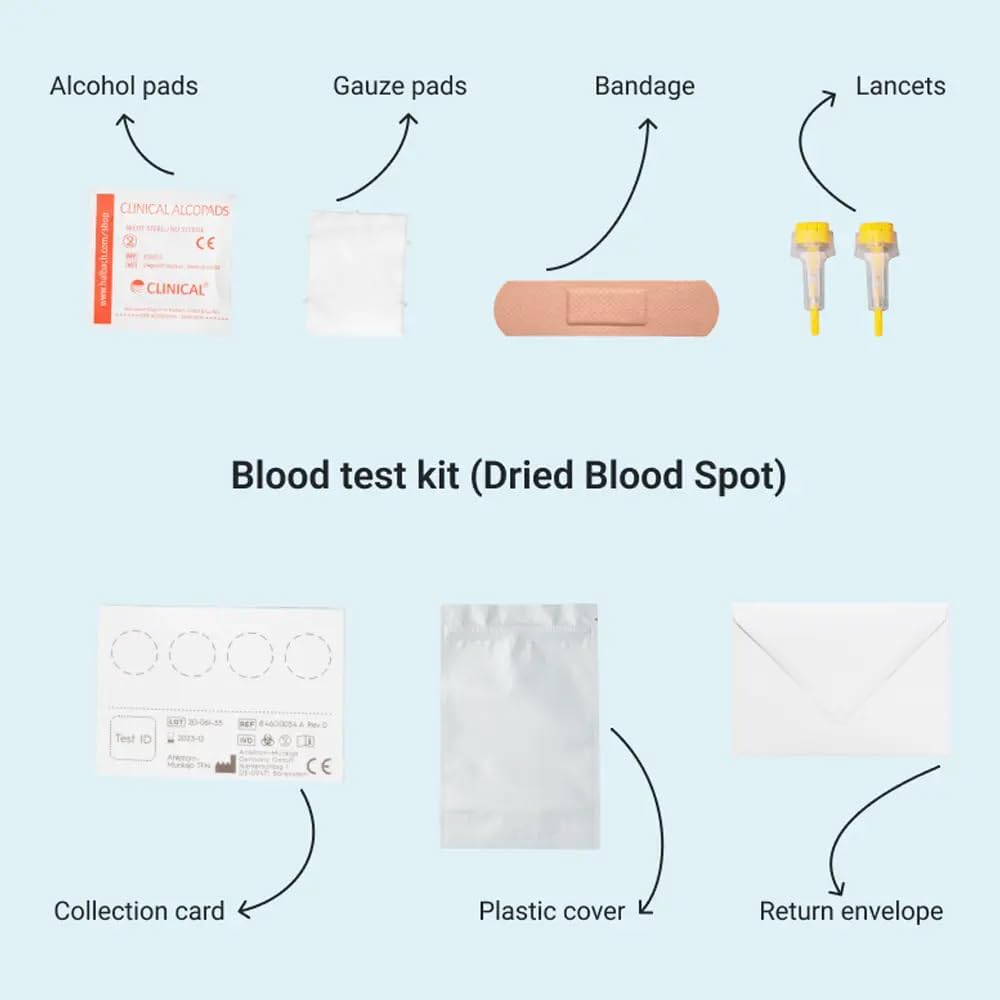 GetTested - Diabetes HbA1c Test | Long-Term Glucose Monitoring | Home Test Kit | Secure Digital Results | Online Results | Lab Test-2