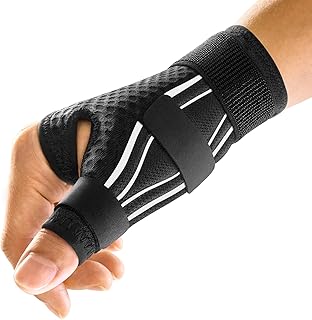 FREETOO Ergonomical Thumb Support for Arthritis, Breathable and Soft Thumb Splint, Right Hand or Left Hand Thumb Brace for Trigger Thumb,Tendonitis,Sprain.Fit both Women and Men