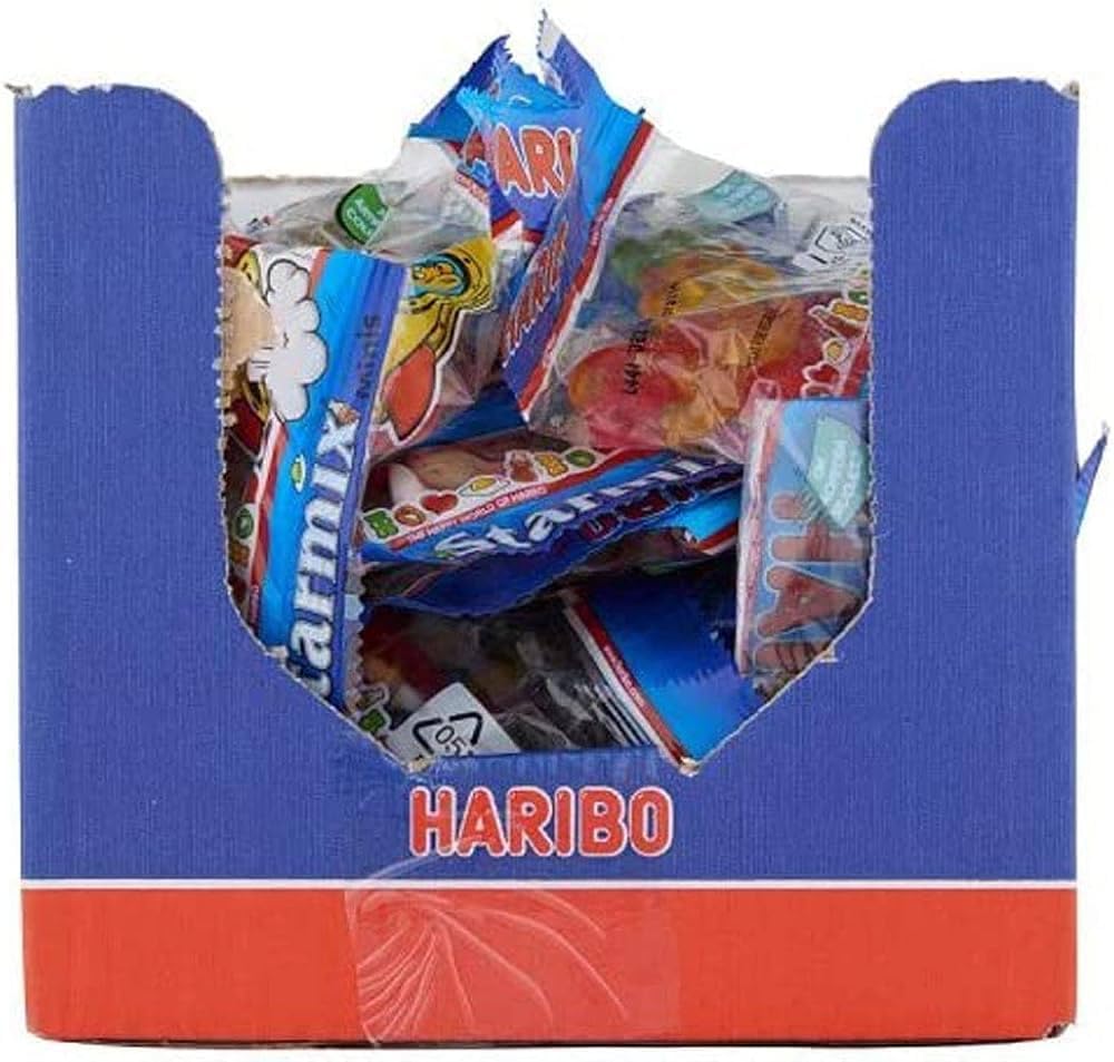 Party Box 50 Mini Bags x 16g Each- 800g | Starmix Bumper Box | Perfect for Sharing & Celebrations | Fun for All Ages | Iconic Gummies for Every Occasion-2