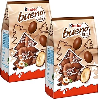 Chocolate Eggs Bundle With Kinder Bueno Eggs Bag 80g (3 Pack)