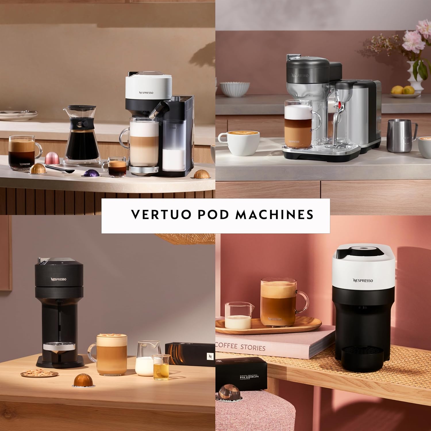 Nespresso Vertuo Coffee Pods, 60 Mixed Pack - 30 Melozio and 30 Stormio Capsules for Nespresso Machines. Make Espressos, Cappuccino, Lattes and Iced Coffee at home. Recyclable Pods-3