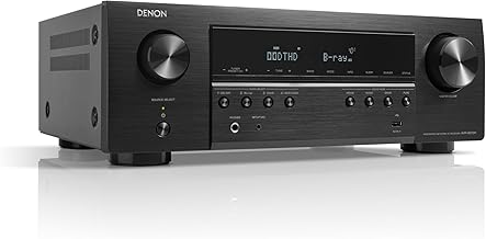 Denon AVR-S670H 5.2 Channel AV Receiver, Home Cinema Amplifier, Alexa Compatible, Dolby DTS-HD, Bluetooth, AirPlay 2 and HEOS Built-in Multiroom Audio