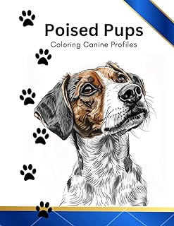 Poised Pups: Coloring Canine Profiles