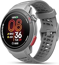 COROS PACE Pro GPS Sport Watch, 1.3-inch AMOLED Touchscreen, Fastest in Class Processor, 20 Days Battery Life, Navigation with Global Offline Maps, Sleep Tracking, Running, Cycling, Swimming (Gray)