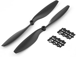 JOINPAYA Pair 1045 1045 Propeller 10x4.5 Propeller Multirotor Props Quadcopter Propeller Black