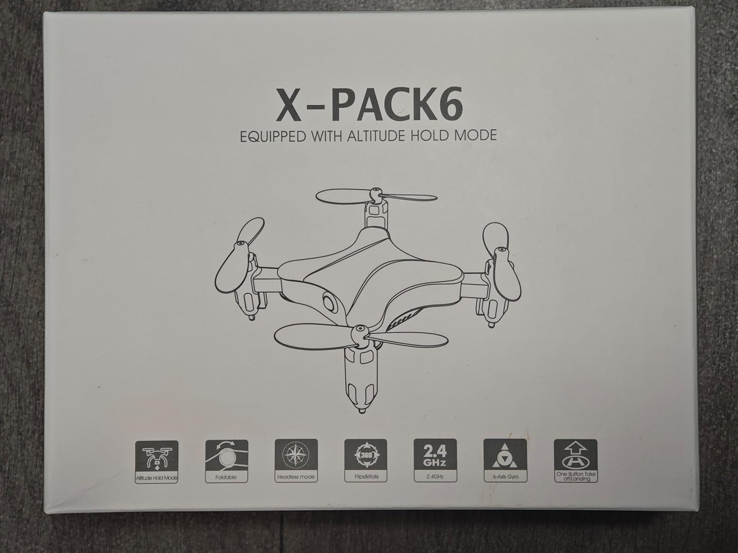 CHUBORY MINI Drone X-PACK 6-1