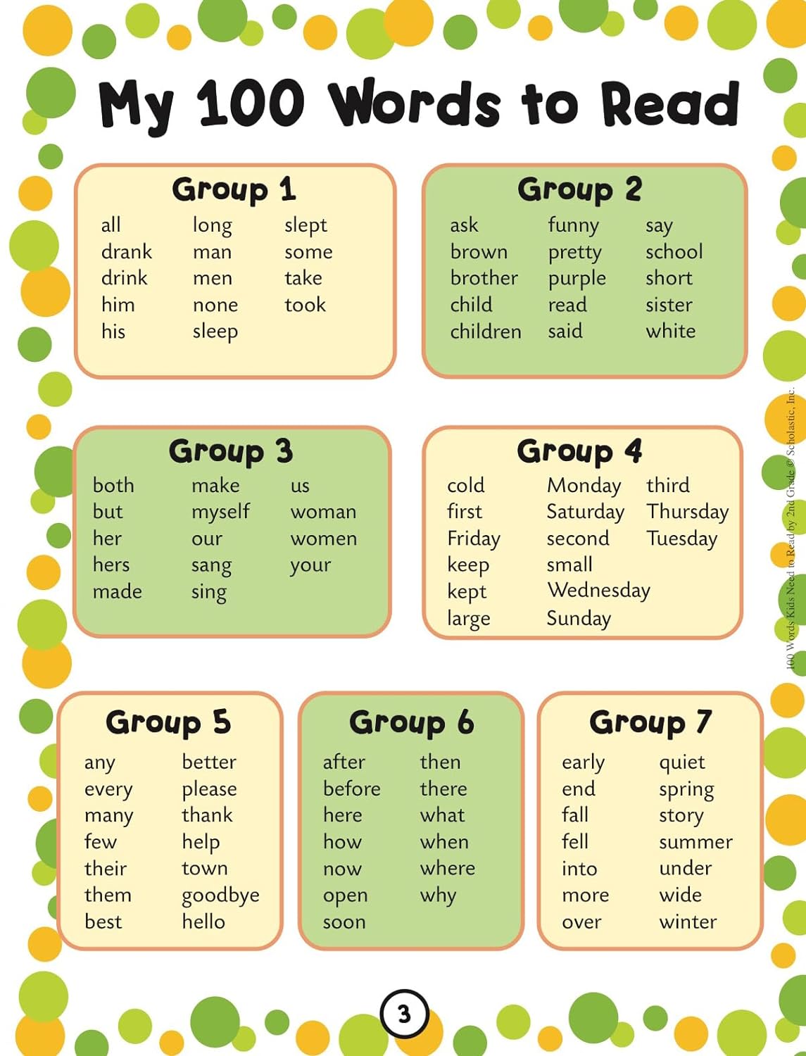 100 Words Kids Need to Read by 2nd Grade: Sight Word Practice to Build Strong Readers-2